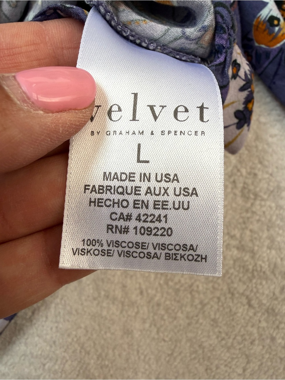 Velvet by Graham and Spencer Blouse - Picture 6 of 6
